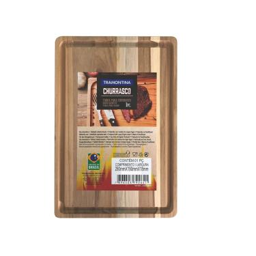 Imagem de Tábua Tramontina Retangular em Madeira com Acabamento Natural