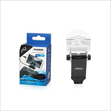 Imagem de Dobe PS4 Controlador de Smart Phone Suporte de suporte para celular preto para controle Sony PlayStation 4 Dualshock 4