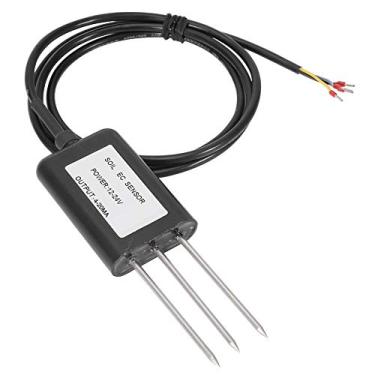 Imagem de Sensor de condutividade do solo, 3 sondas profissional, sensor de condutividade do solo, detector de medidores de solo para jardim, estufa, interior e exterior (4 – 20 mA)