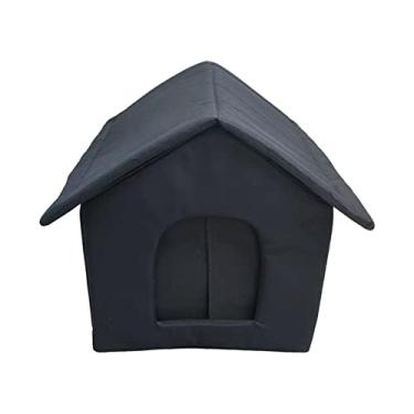 Imagem de Abrigo de Oxford para Gatos, Suprimentos para Animais de Estimação à Prova de Intempéries, Móveis de Inverno para Cães, Cama de, 40cm x 35cm x 40cm