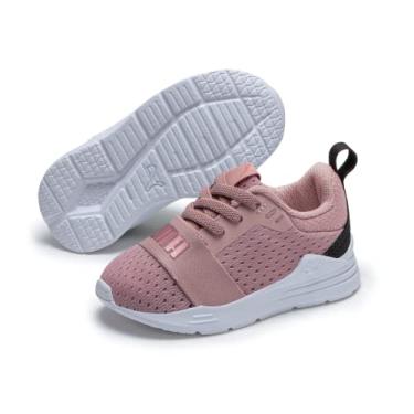 Imagem de Tênis Wired Run Ac Inf Bdp, Puma, Feminino, Malva/Branco/Rose Gold, 23