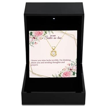 Imagem de SpreadPassion Joias de simpatia, presente para perda de cachorro, presentes de simpatia para cunhada, ideias de presente de joias, presente personalizado, presente personalizado