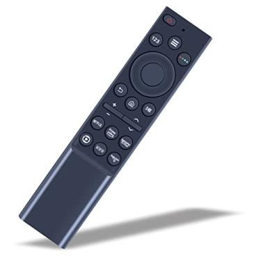 Imagem de Controle Remoto Compatível com Todas Smart Tv Samsung Au7700 Au8000 4k 2K 8K NU/K/KU/MU Atalhos Netflix Prime Youtube
