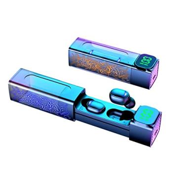 Imagem de Smart True Wirel Earphone BT 5.1 Mini Headsets Sport Earbuds Display LED Chamada HD com Microfone Saída USB Power Bank