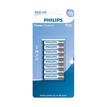 Imagem de Pilha Philips alcalina AAA 1.5V com 16 unidades LR03P16B/59