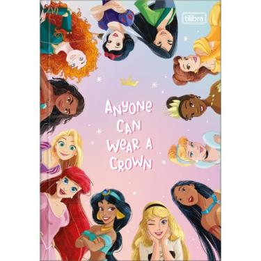 Imagem de Caderno Brochura Disney As Princesas 80 Fls - Tilibra