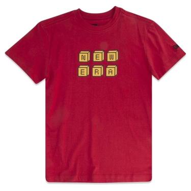 Imagem de Camiseta New Era Regular Tecnologic Infantil - Vermelho