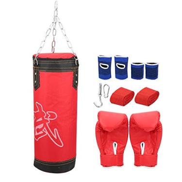 Imagem de Sacos De Areia Pendurados Para Treinamento De Boxe Infantil Sanda - Durável 3 Camadas Fitness Impressionante Bolsa Oca