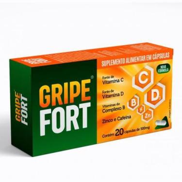 Imagem de Gripe Fort - Complexo B, Vitamina C E Zinco Com 20 Caps - Eurofito