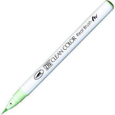 Imagem de CANETA ZIG PEN REAL BRUSH GREEN SHADOW RB 6000AT 049