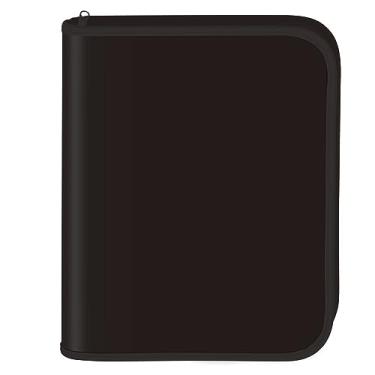 Imagem de Fichario Com Ziper All Black Univ 48F 111427