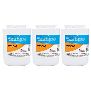 Imagem de WaterSentinel Filtro de substituição para refrigerador WSG-1: Serve para filtros GE, Hot Point e Kenmore (pacote com 3)