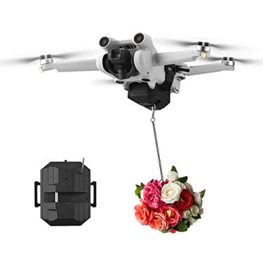 Imagem de Airdrop Payload Transport Delivery Release Drop Device Drone Thrower Airdrop Dropping System Compatible for DJI Mini 3/Mini 3 Pro/Mini 2/Mini SE/Mavic Mini/Mavic Pro/Mavic Air/FIMI X8SE