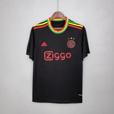 Imagem de Camisa Ajax Bob Marley 2021 / 2022 - Addidas