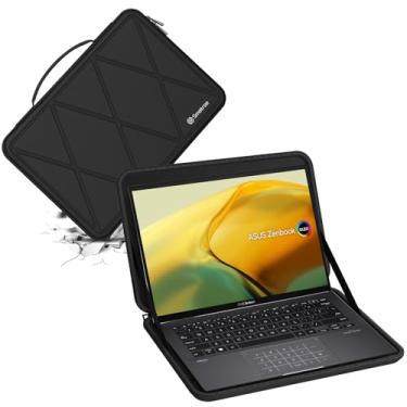 Imagem de Capa protetora rígida de EVA Smatree compatível com ASUS Vivobook 14 X1407 de 14 polegadas, ASUS Vivobook 14 M1407/X1407QA Copilot+PC, ASUS Vivobook S14 S3407QA Copilot+PC, capa ASUS Zenbook 14 UX3402