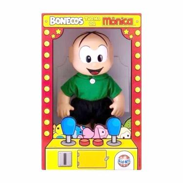 Imagem de Boneco - 35 cm - Turma da Mônica Tradicional - Cebolinha - Sid-Nyl