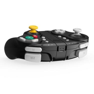 Imagem de NYXI Wizard Hall Effect Controller, Wireless GameCube switch Controller Black