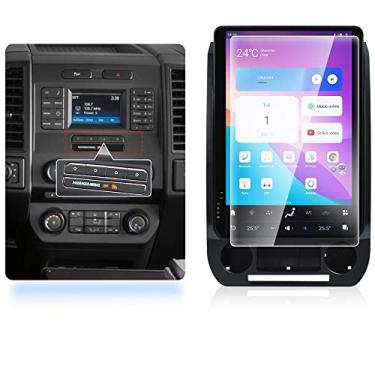 Imagem de Rádio automotivo vertical de 14,4 polegadas para Ford Raptor F150 2015-2022 receptor estéreo automático Android leitor multimídia unidade de cabeça de navegação GPS gravador (SYNC1)