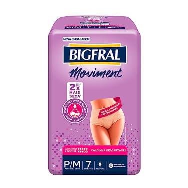 Imagem de Roupa Íntima Bigfral Moviment Feminina, Bigfral, Pequeno/ Médio