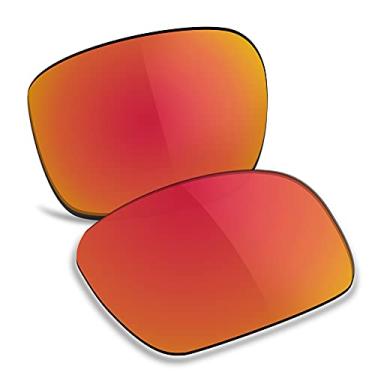 Imagem de TRUSHELL Lentes de reposição polarizadas para óculos de sol Ray-Ban Liteforce RB4179 62 mm vermelho fogo - Polarizadas