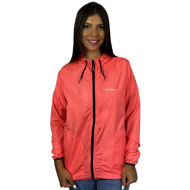 Imagem de Jaqueta Corta Vento Light Feminino Rosa WSS Corrida-Feminino