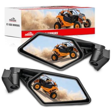 Imagem de Frokom Espelhos laterais X3, espelhos Maverick X3 compatíveis com Can Am Maverick X3 Turbo/DS MR RS Turbo R/X3 Max/ 1000 2017-2023
