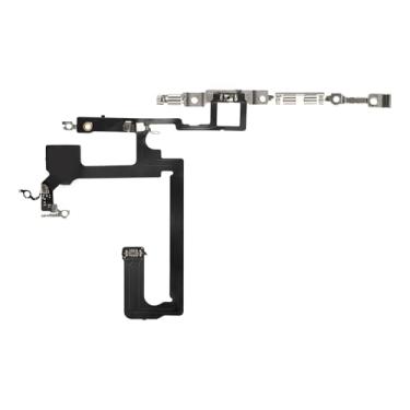 Imagem de Risidamoy Botão Liga/Desliga Cabo Flexível Substituir Conexão para iPhone 14Plus Botão de Reparação Liga/Desliga Interruptor de Controle Conjunto de Fita Flexível com Suporte de Metal Pré-Instalado