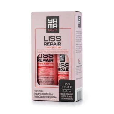 Imagem de Kit Liss Repair Bio Restore Shampoo e Condicionador, 280 ml e 200 ml