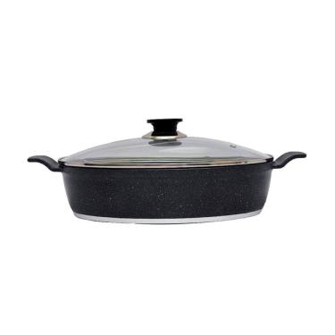Imagem de Frigideira Granito Preto Gourmet Antiaderente Javali AA 30cm