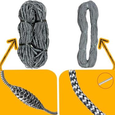 Imagem de Kit Tralha 100mt Boia 13gr E 100mt Chumbo 20gr Rede Pesca