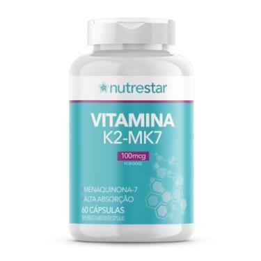 Imagem de Nutrestar Vitamina K2 MK7 100 mcg, Menaquinona-7, 60 Cápsulas