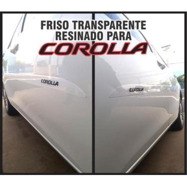 Imagem de Friso Adesivo Resinado Transparente Para Porta Corolla 15 A - Resitank