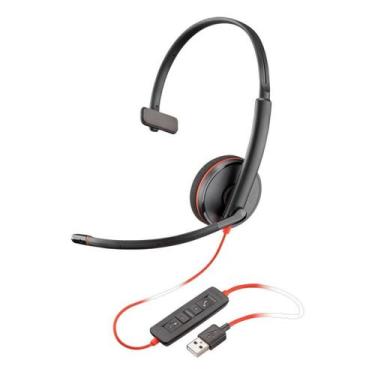 Imagem de Headset Poly Blackwire C3210 Mono Usb-A - 80S01A6 - Hp Inc