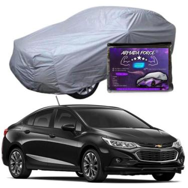 Imagem de Capa Cobrir Carro CRUZE LT 100% Forrada Armada Force 100% Impermeável 
