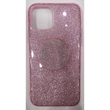 Imagem de Capa Capinha iphone 11 tela 6.1 Glitter Brilhante - sem, Rosa
