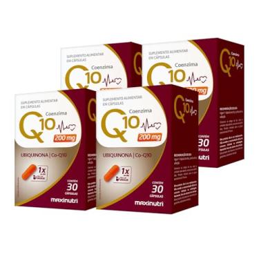 Imagem de Kit 4 Coenzima Q10 Gold Ubiquinona 200mg 30 Cápsulas Chikweb