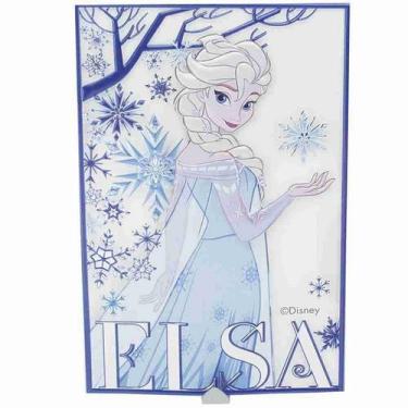 Imagem de Adesivo Decorativo 3D Com Gancho Elsa Frozen - Disney
