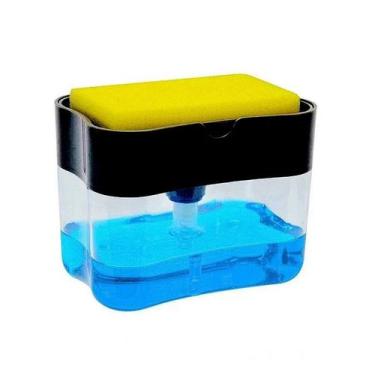Imagem de Dispenser De Sabão 2 em 1 Suporte Esponja - SM