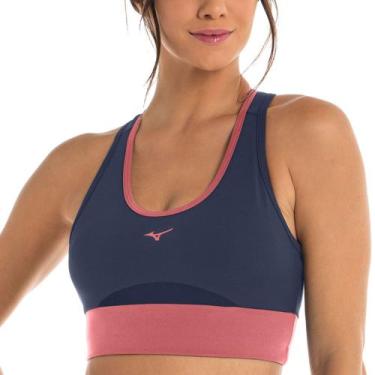 Imagem de Top de Treino Feminina Mizuno Run Easy 4, Azul, G