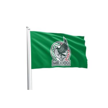 Imagem de Bandeira Seleção Time Futebol MÉXICO Copa 90x150cm Oxford - PRESENTE-B