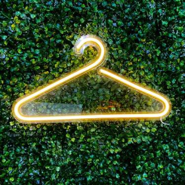 Imagem de Cabide Led Neon Colorido Acrílico Pinterest, Instagram - ArtStudio , A