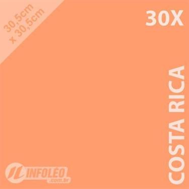 Imagem de 30 Folhas Color Plus 30,5x30,5cm 180g Costa Rica (coral)