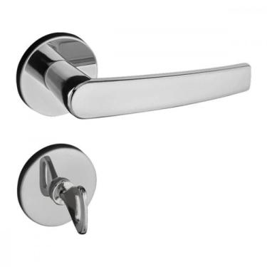 Imagem de Fechadura Pado Concept Zamac 401 Banheiro Roseta Cromada, Zamac é uma 