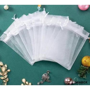 Imagem de Saquinho De Organza 30X40 - 10 Unidades - Saída Maternidade - OKABOX