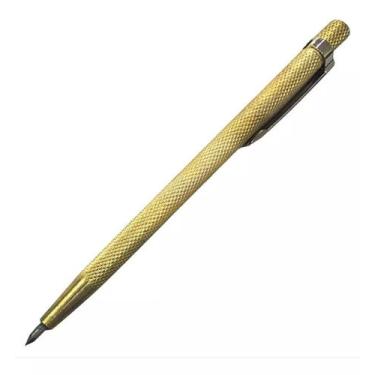 Imagem de Kit Riscador Ponta Videa P/ Metais Tipo Caneta Chaveiro 5 Un - Wg Tool