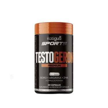 Imagem de Testogeron Premium Boro Arginina Zma 60 Caps Katigua Sports