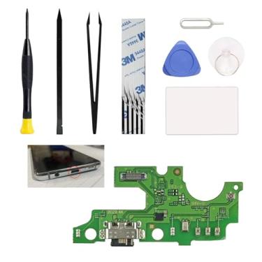Imagem de Kit de substituição de porta de carregamento compatível com conector USB-C T-Mobile REVVL 4 Plus, 5062W, 5062Z Dock Board, com kit de ferramentas