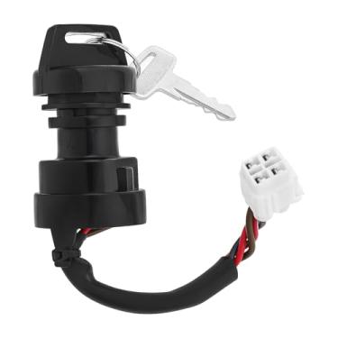 Imagem de M MATI Chave de ignição para Yamaha YFZ450 2004-2013 Kodiak 400/450 Wolverine 450 Grizzly 450 2003-2014 Grizzly 400 2007-2008 5ND-82510-00-00 5ND-88 2510 - 01-00 5TG-82510-01-00 5TG-82510-02-00