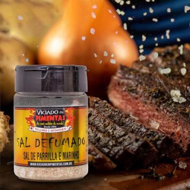 Imagem de Sal Parrilla Defumado Para Churrasco Sem Pimenta Sem Glúten - VICIADO 