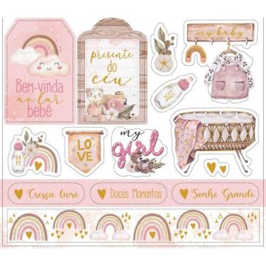 Imagem de Die Cuts LT - Boho Baby Girl - Litoarte